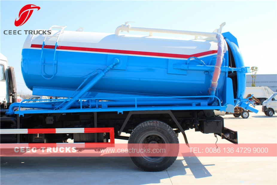 Dongfeng 10,000L vacuum sewer truck