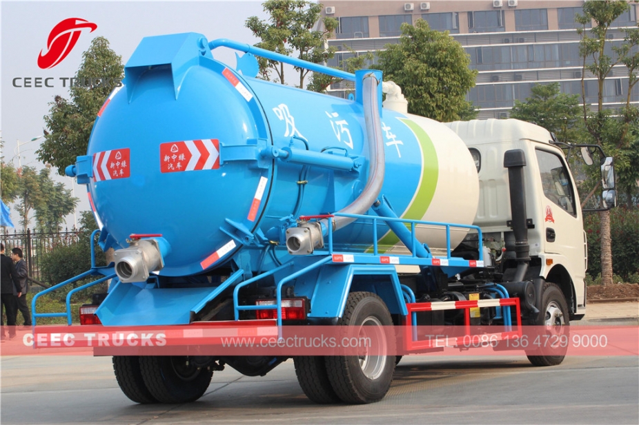 Dongfeng 8,000L Cesspool suction truck