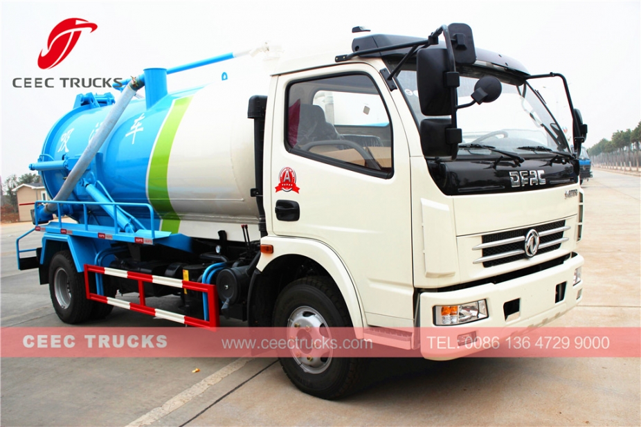 Dongfeng 8,000L Cesspool suction truck