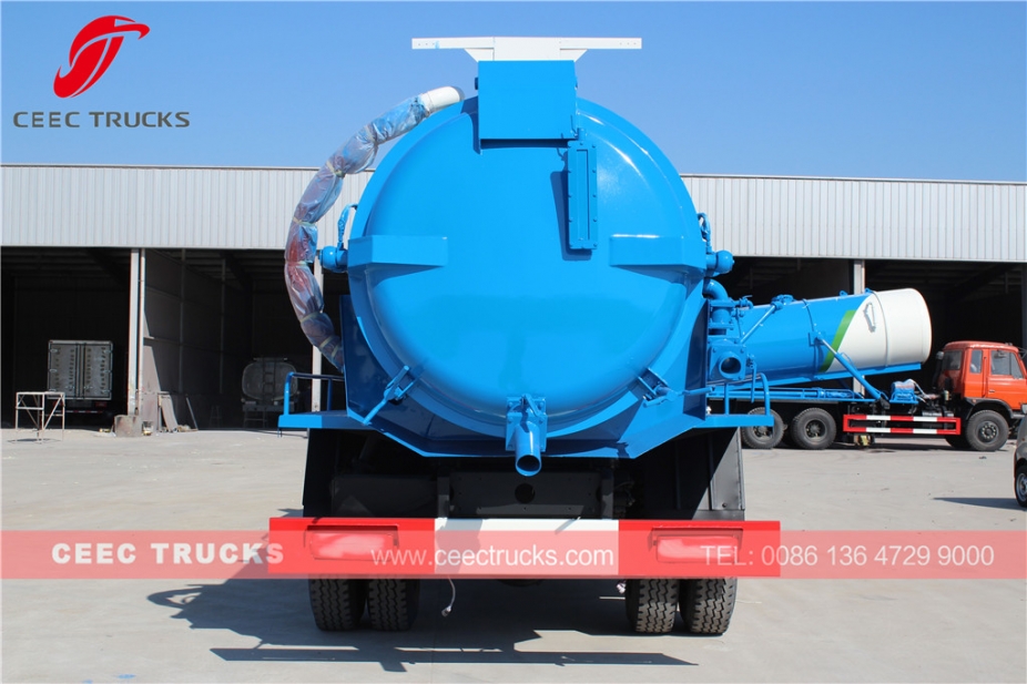 Dongfeng 10,000L vacuum sewer truck