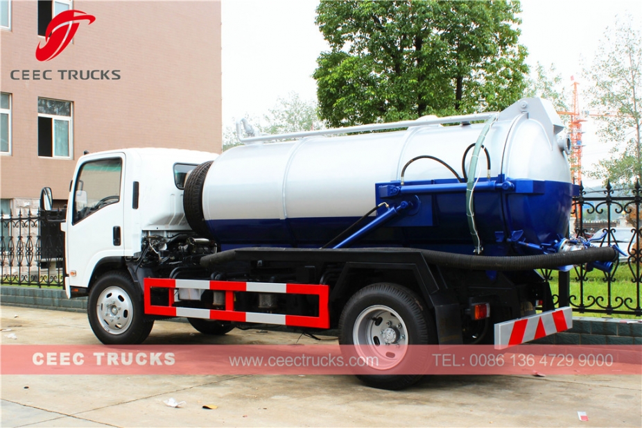 ISUZU 8,000L Cesspit emptier truck