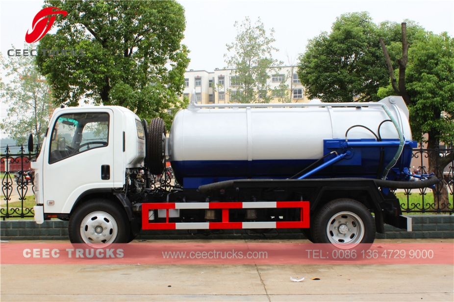 ISUZU 8,000L Cesspit emptier truck