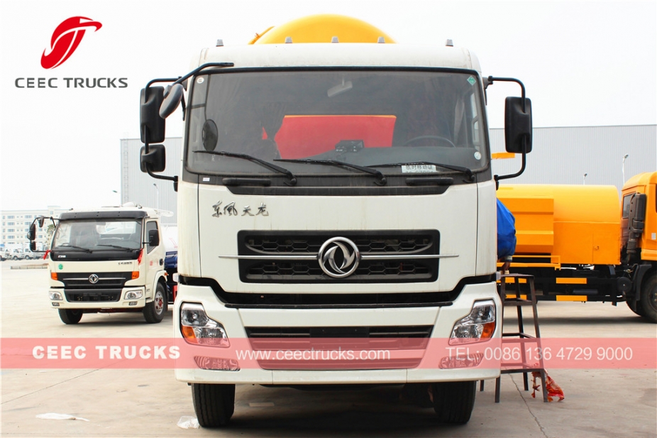 Dongfeng 16CBM vacuum sewage suction tanker truck