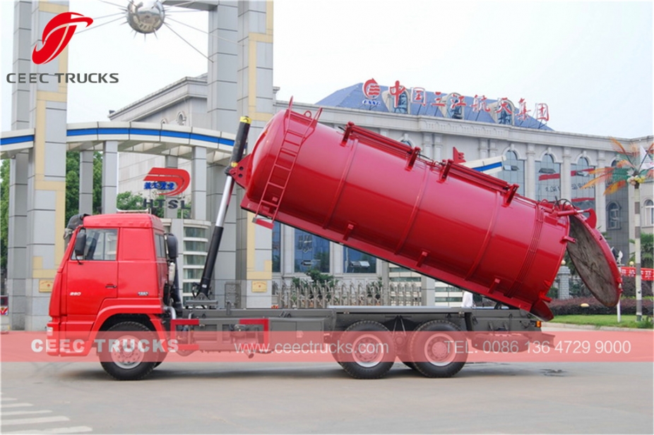 Ibinebenta ang HOWO 18CBM cesspit emptier truck