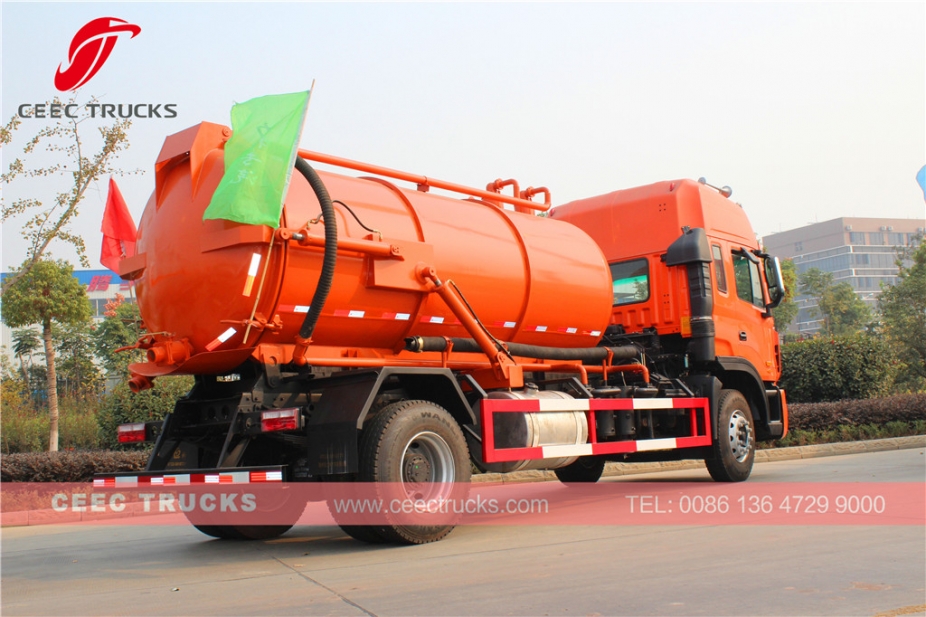 JAC brand 10,000L vacuum suction truck