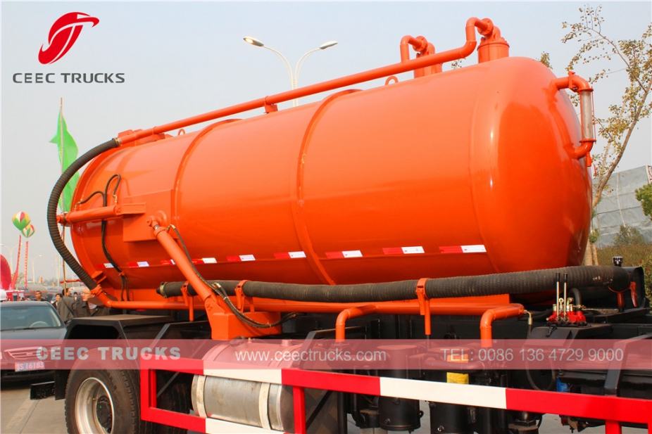 JAC brand 10,000L vacuum suction truck