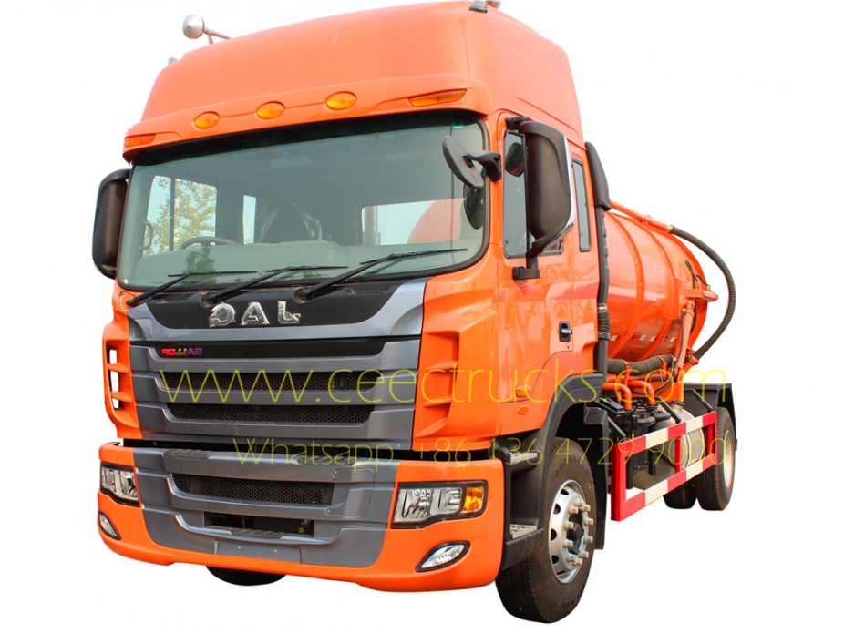 JAC brand 10,000L vacuum suction truck