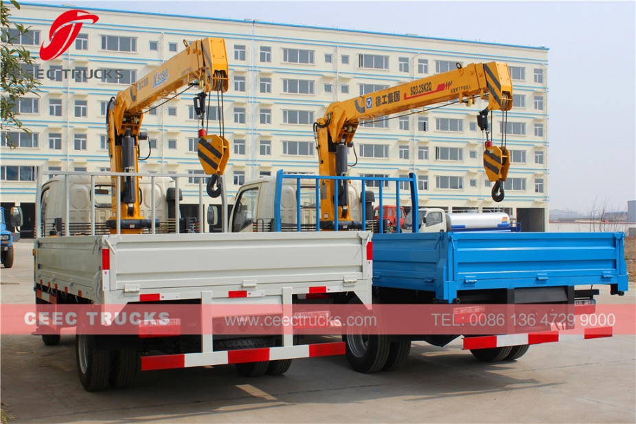 DONGFENG 3.2T truck mounted boom crane