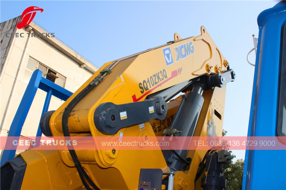 DONGFENG 10 Tons knuckle crane trucks