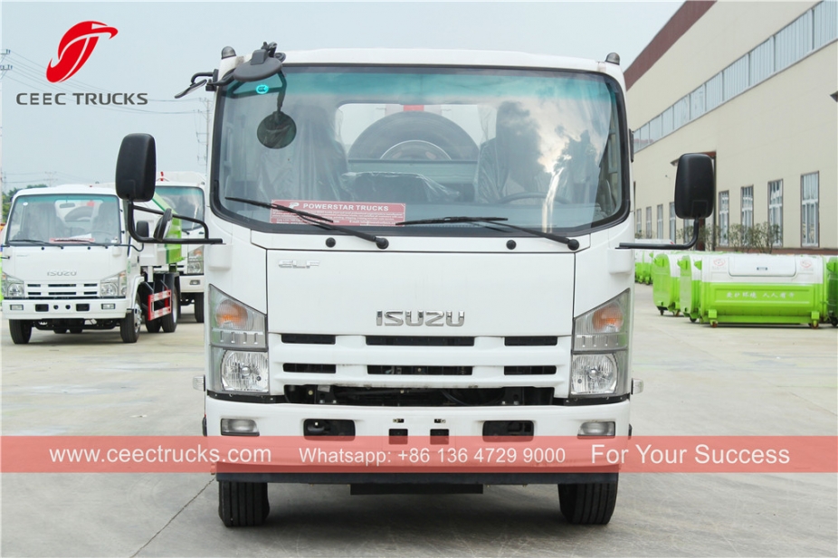 ISUZU 8cbm hook loader truck