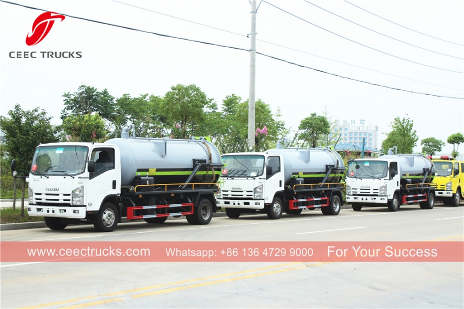 ISUZU 8CBM Sewage Truck