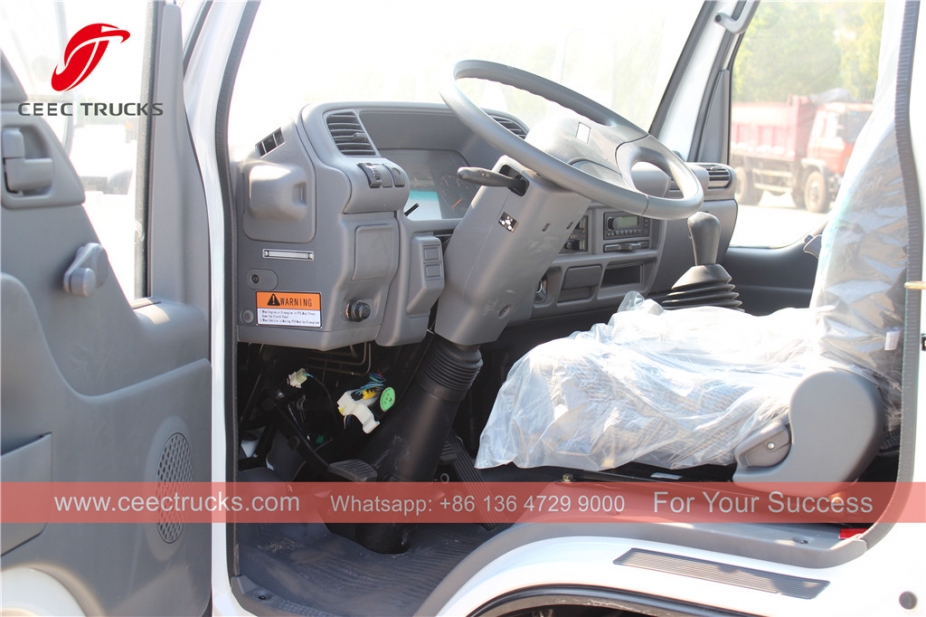 ISUZU 4CBM Swing Arm Garbage Truck
