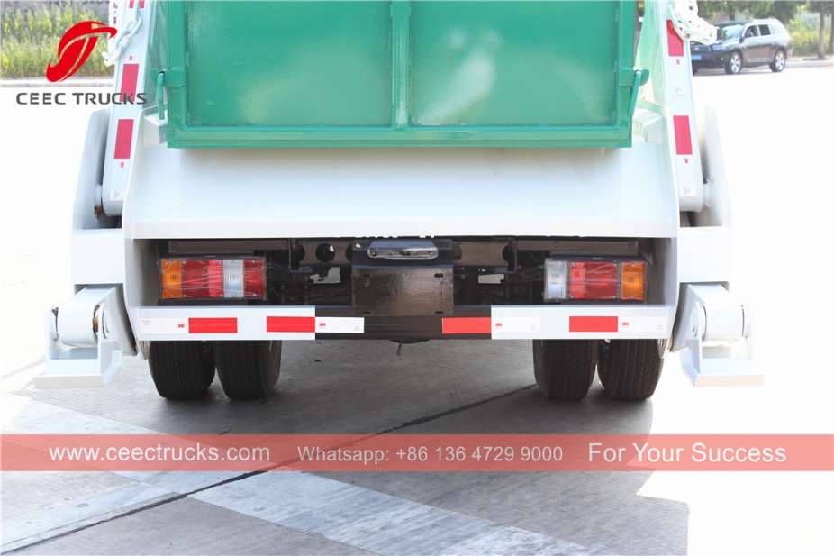 ISUZU 4CBM Swing Arm Garbage Truck