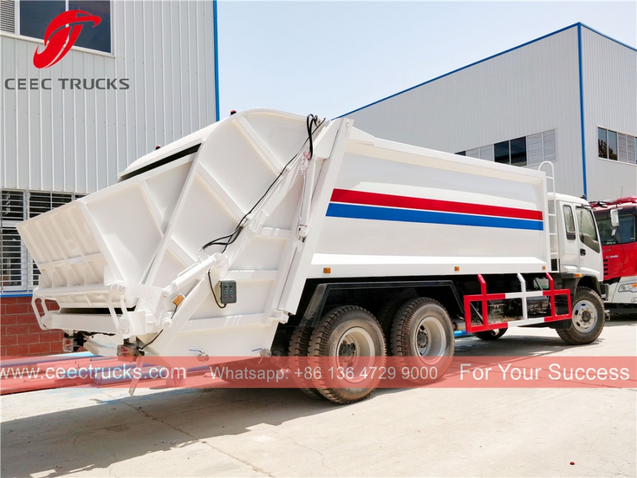 ISUZU 20cbm garbage compactor truck