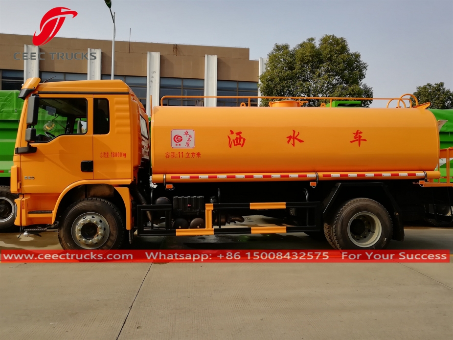 SHACMAN 11 CBM Water truck