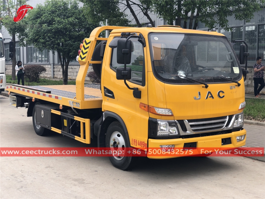 3Tons Wrecker Tow truck na JAC