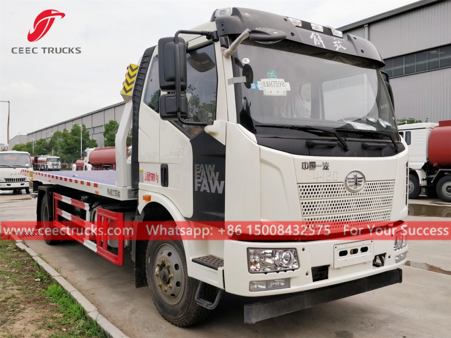 FAW 4*2 Wrecker truck