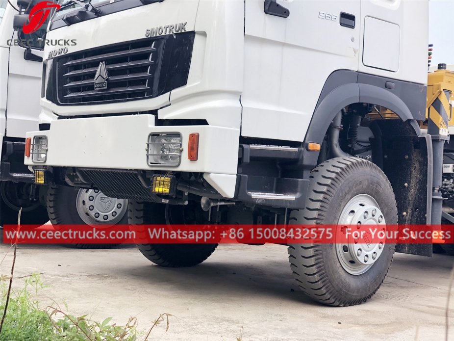 4Tons Telescopic Crane Truck HOWO