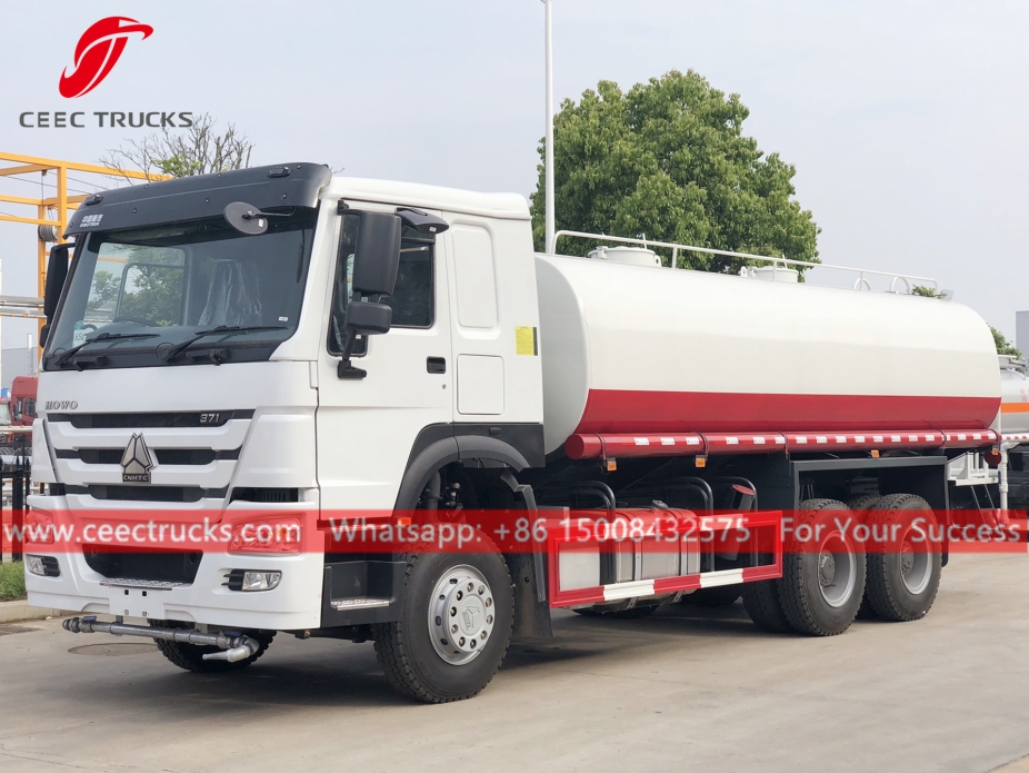 HOWO 20,000 liters water tanker truck for sale