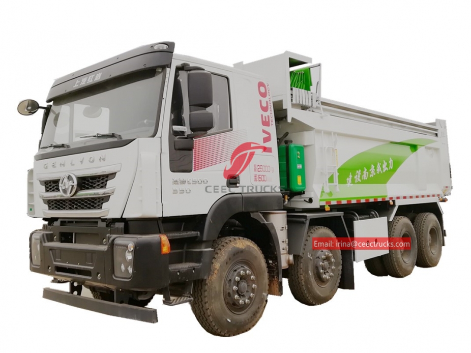 8x4 Dump truck IVECO - Mga Trak ng CEEC