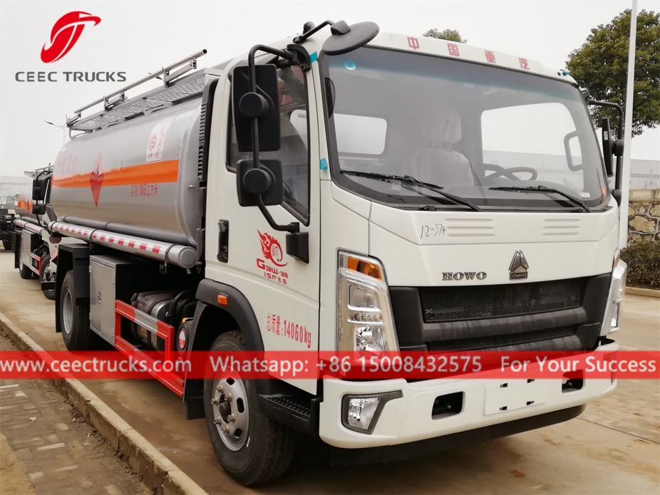 10.5CBM HOWO Fuel Tanker