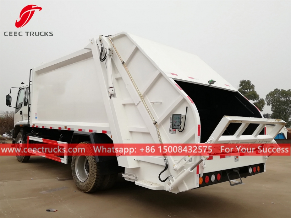 12 CBM garbage collection truck ISUZU