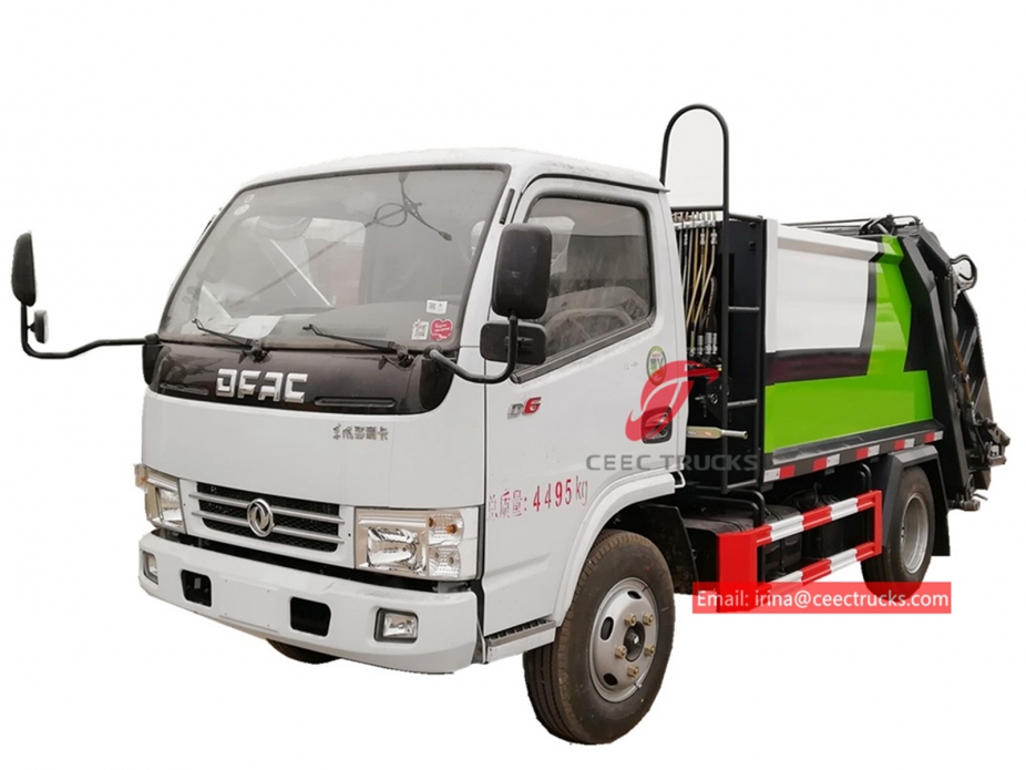 3CBM Garbage compactor truck DONGFENG