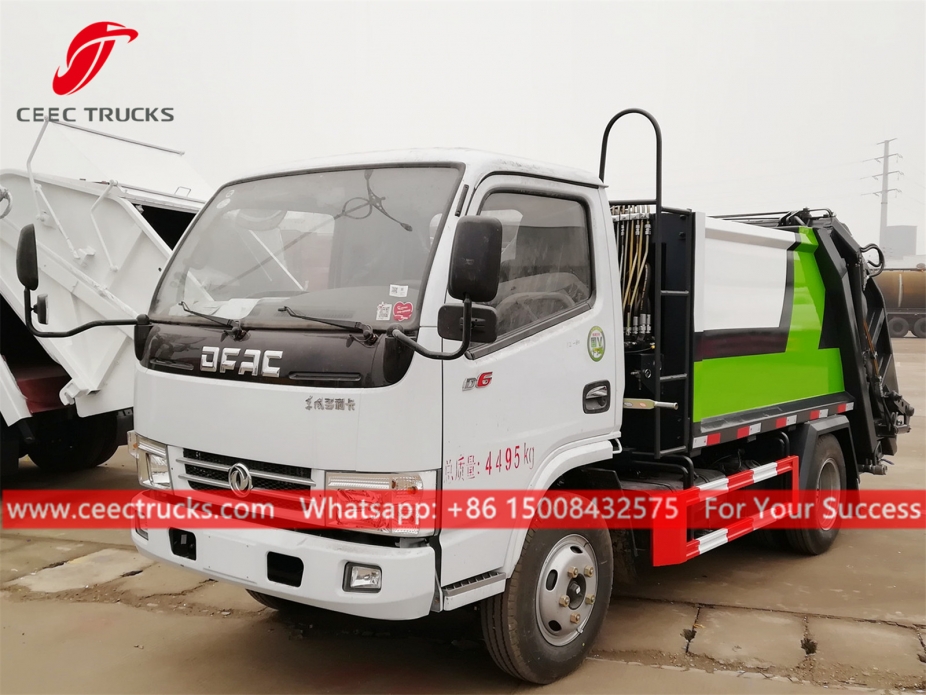 3CBM Garbage compactor truck DONGFENG