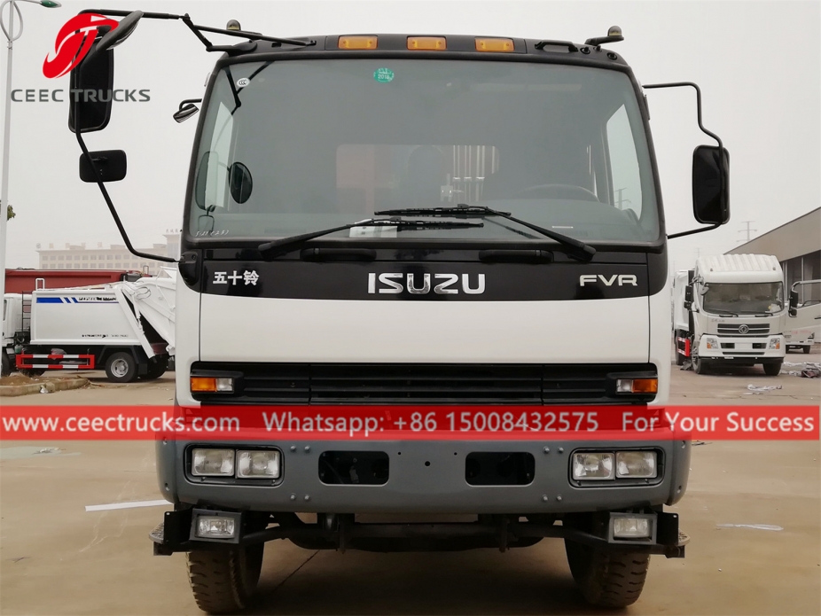 12 CBM garbage collection truck ISUZU