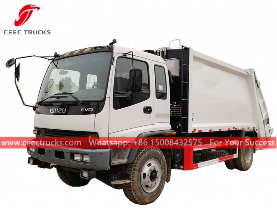 12 CBM garbage collection truck ISUZU