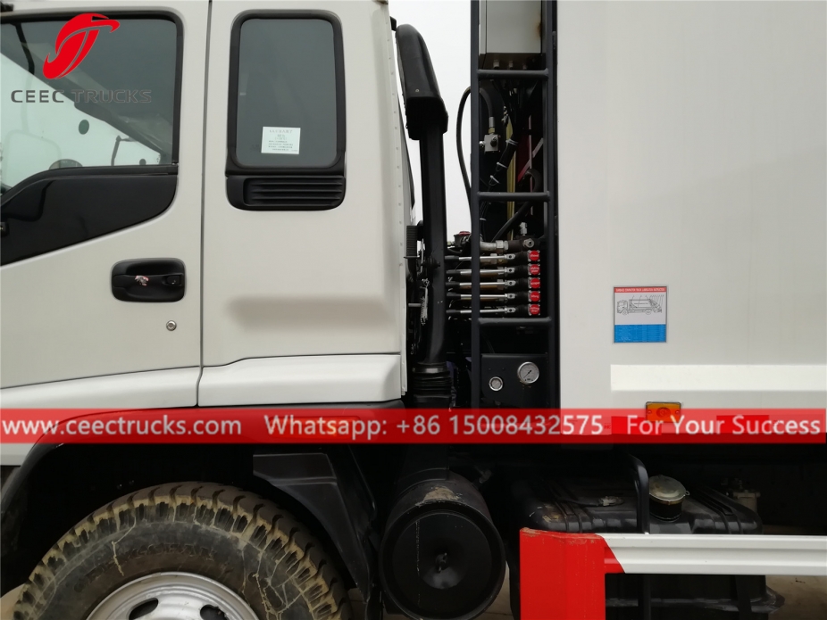 12 CBM garbage collection truck ISUZU