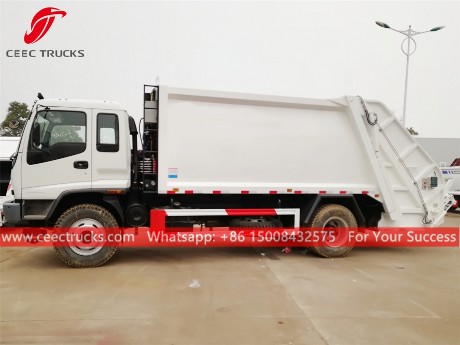 12 CBM garbage collection truck ISUZU