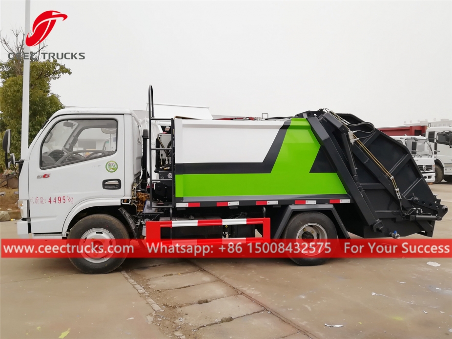 3CBM Garbage compactor truck DONGFENG