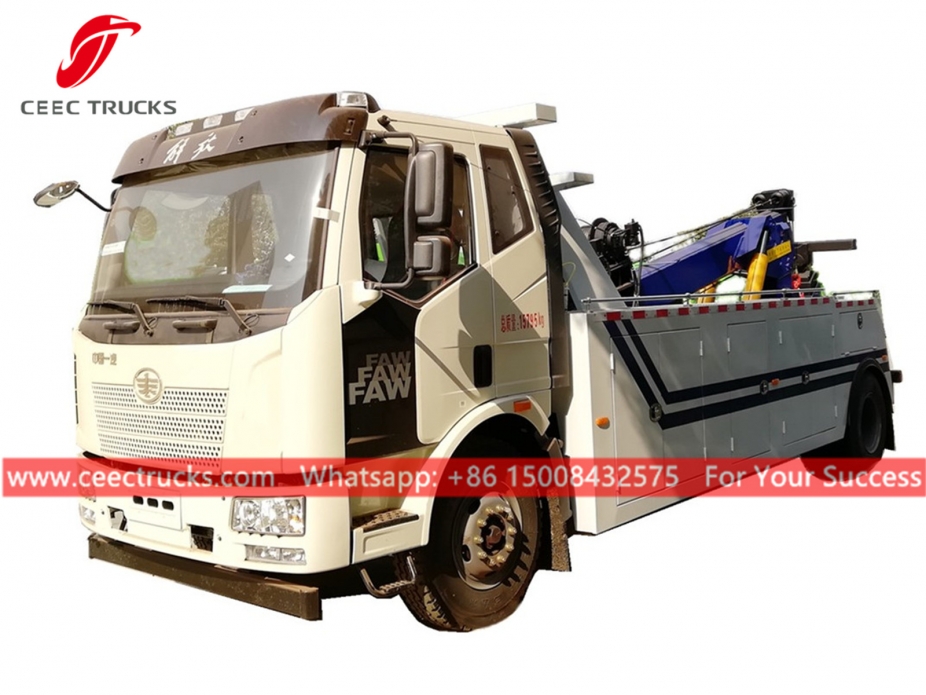 12Tons Wrecker truck FAW