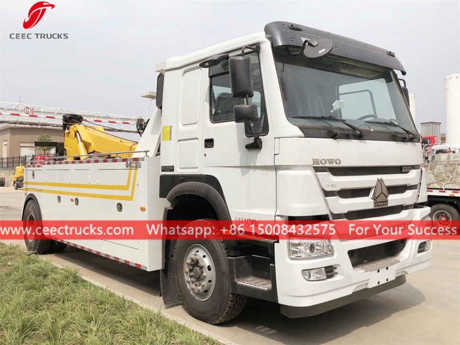 12Tons Road Wrecker HOWO