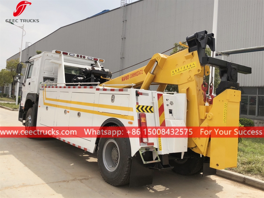 12Tons Road Wrecker HOWO