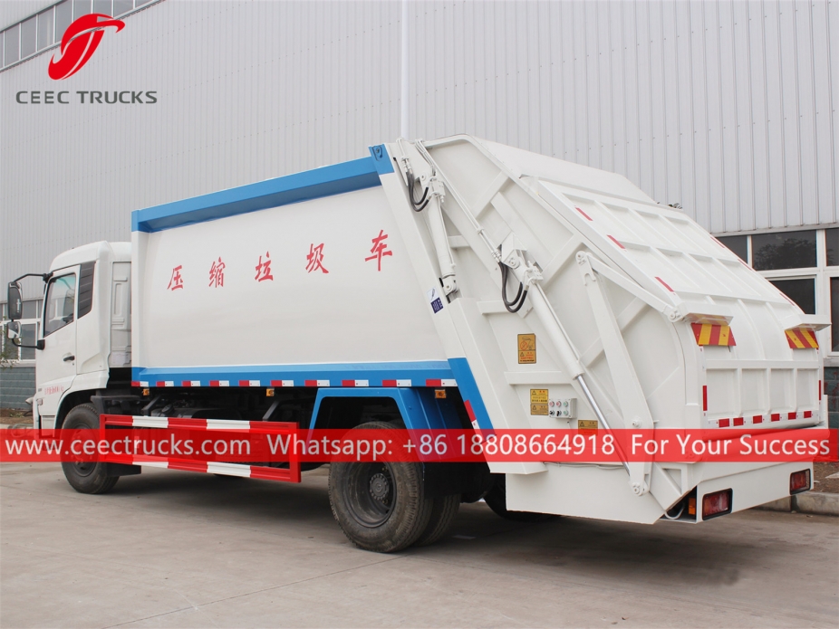 14CBM Rubbish Compactor Truck Dongfeng