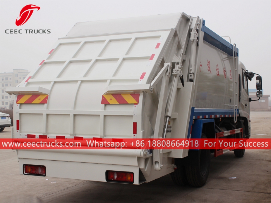 14CBM Rubbish Compactor Truck Dongfeng