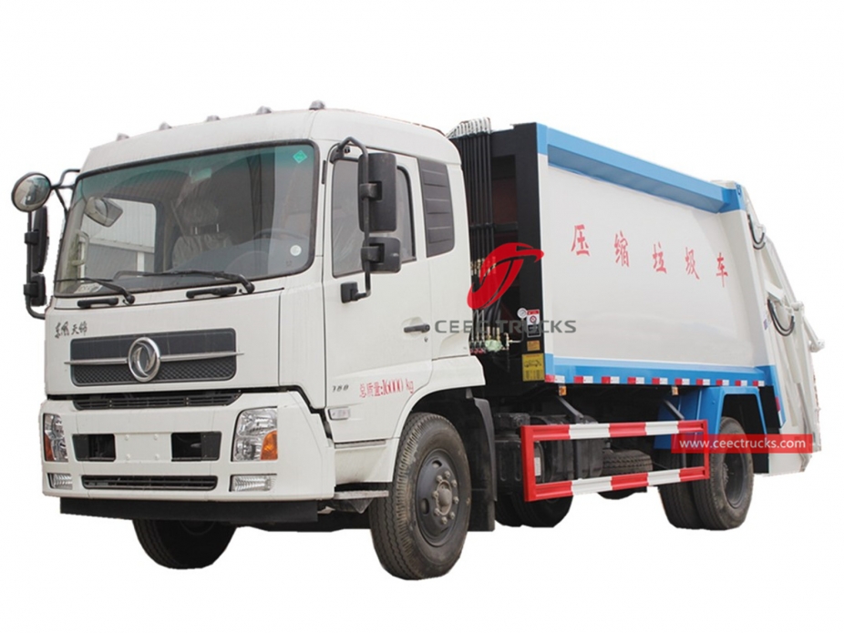 14CBM Rubbish Compactor Truck Dongfeng