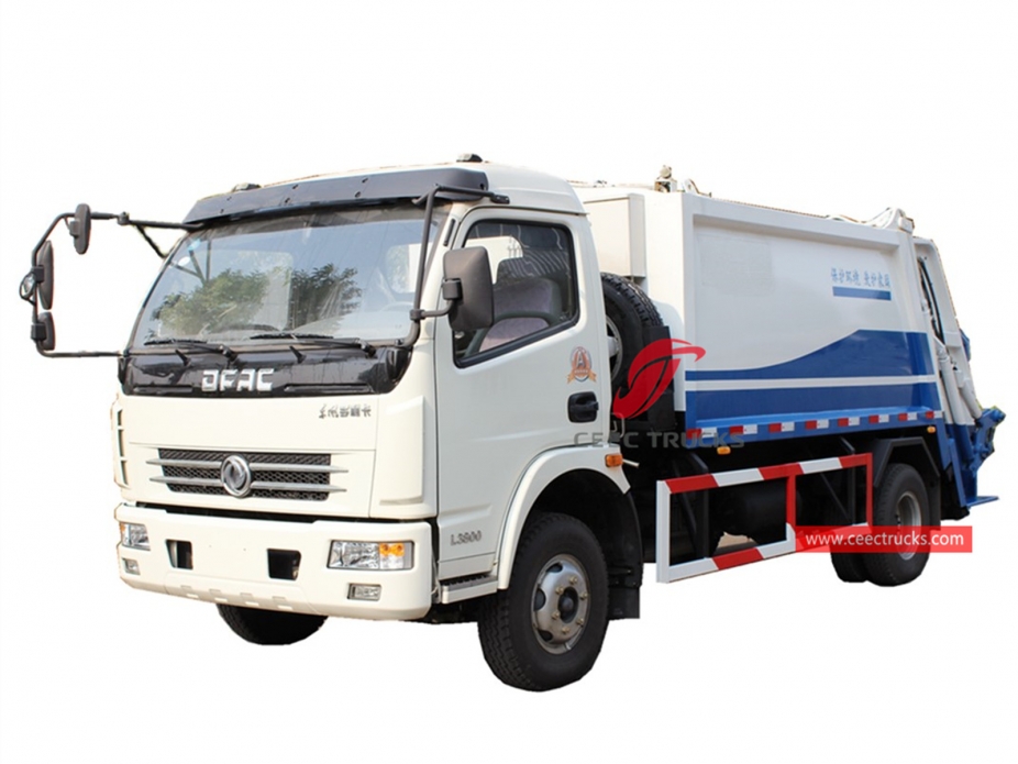 7CBM Rear Loader Compactor Dongfeng