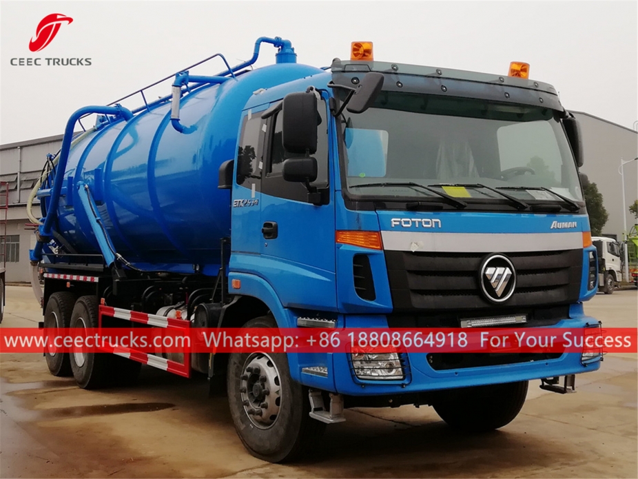 20CBM Vacuum truck FOTON