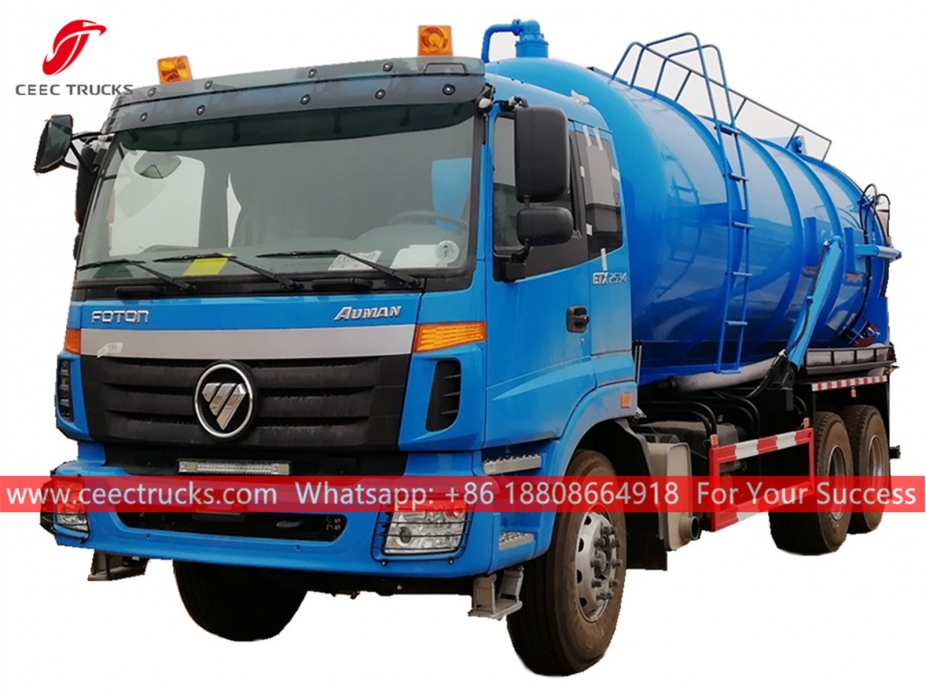 20CBM Vacuum truck FOTON