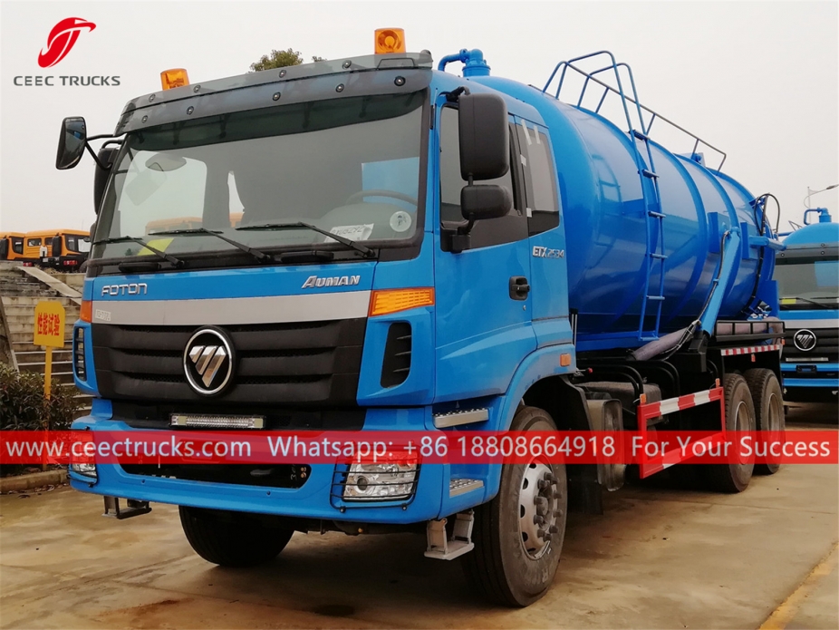 20CBM Vacuum truck FOTON