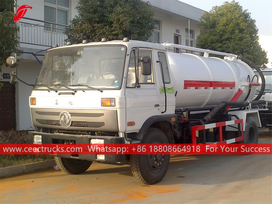 10,000 Litro Suction tanker DongFeng