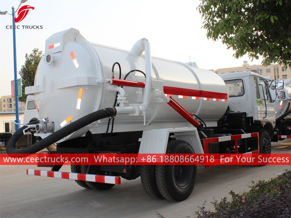 10,000 Litro Suction tanker DongFeng