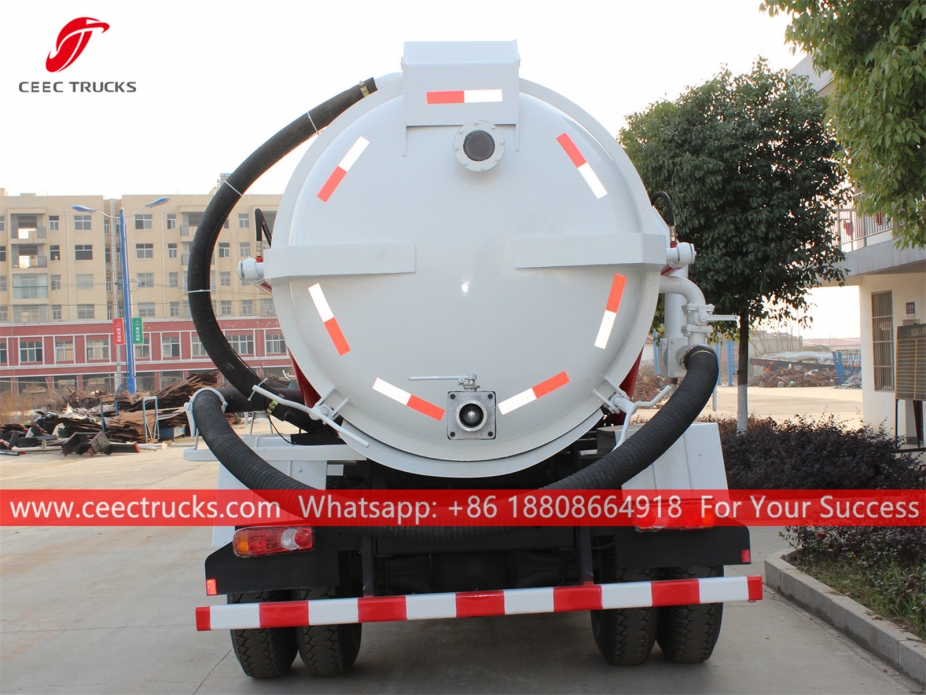 10,000 Litro Suction tanker DongFeng