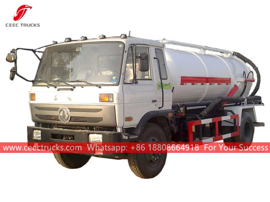 10,000 Litro Suction tanker DongFeng