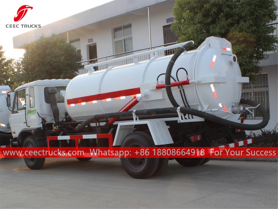 10,000 Litro Suction tanker DongFeng