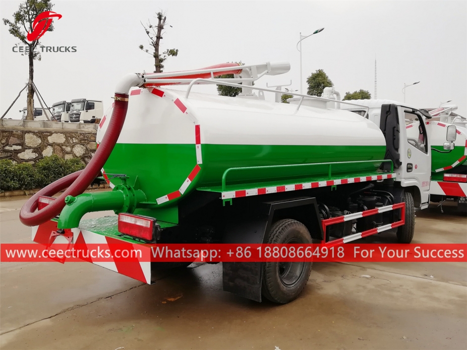 4,000 Litro Suction tanker DongFeng