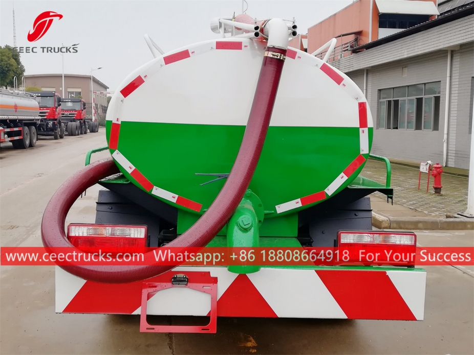 4,000 Litro Suction tanker DongFeng